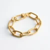 Bracciale con catena a maglie larghe