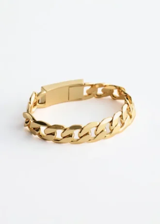 Bracciale con catena a maglie larghe