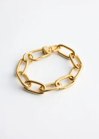 Bracciale con catena a maglie larghe