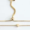 Bracciale con perline a forma di cuore
