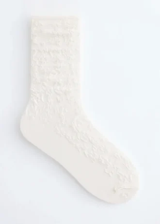 Calze in maglia jacquard