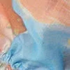 Camicetta con coulisse e arricciature