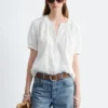 Camicetta oversize con maniche a sbuffo