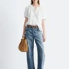 Camicetta oversize con maniche a sbuffo