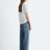 Camicetta oversize con maniche a sbuffo
