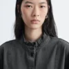 Camicetta oversize in denim
