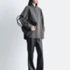 Camicetta oversize in denim