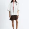 Camicia a maniche corte in cotone