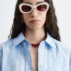 Camicia a maniche corte in cotone