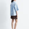 Camicia a maniche corte in cotone