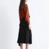 Camicia a quadri con coulisse