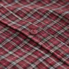 Camicia a quadri con volant larghi