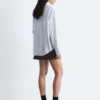 Camicia a righe con tasche applicate