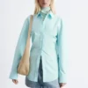 Camicia affusolata in cotone