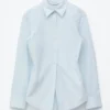 Camicia affusolata in cotone