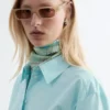 Camicia affusolata in cotone
