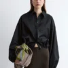 Camicia corta con coulisse