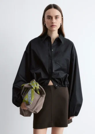 Camicia corta con coulisse