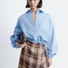 Camicia corta con coulisse