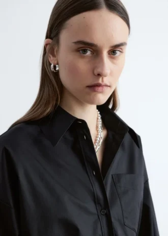 Camicia corta con coulisse