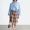 Camicia corta con coulisse