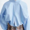Camicia corta con coulisse