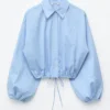 Camicia corta con coulisse