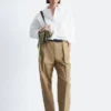Camicia corta oversize in cotone