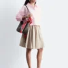 Camicia corta oversize in cotone