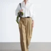 Camicia corta oversize in cotone
