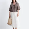Camicia da resort a righe