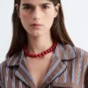 Camicia da resort a righe