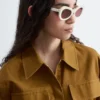Camicia in cotone a maniche corte
