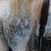 Camicia in crêpe con cintura a lacci