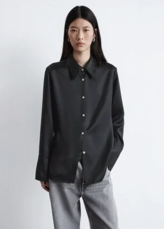 Camicia in raso