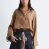 Camicia in seta dal taglio morbido