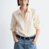 Camicia in seta dal taglio morbido