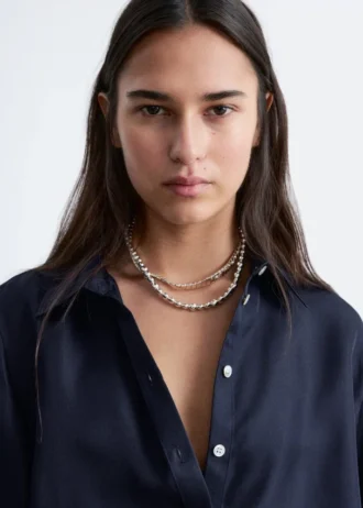 Camicia in seta dal taglio morbido
