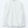 Camicia oversize in cotone