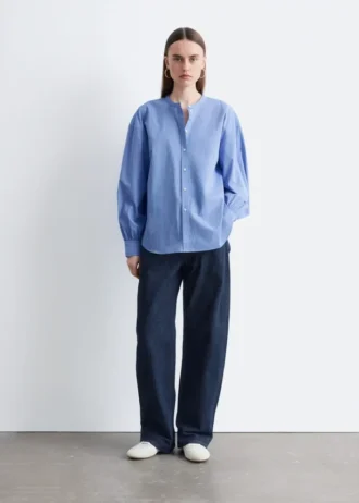 Camicia oversize in cotone
