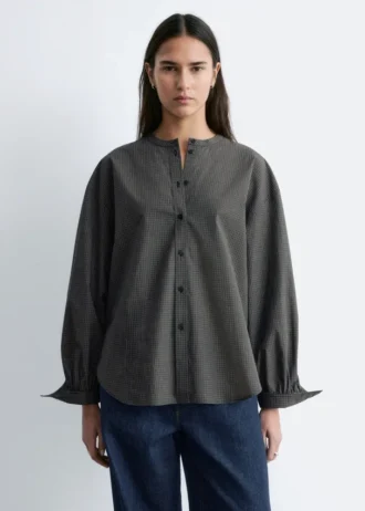 Camicia oversize in cotone