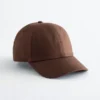 Cappellino da baseball in cotone e lino