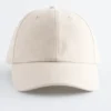 Cappellino da baseball in cotone e lino