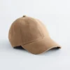 Cappellino da baseball in pelle scamosciata