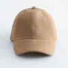 Cappellino da baseball in pelle scamosciata