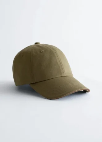 Cappellino da baseball in twill di cotone