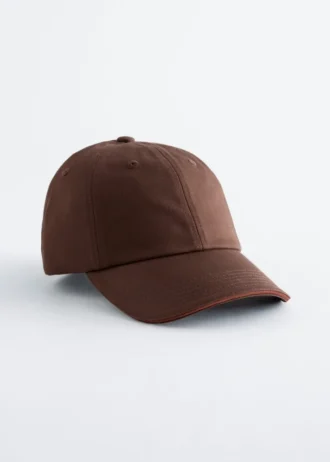 Cappellino da baseball in twill di cotone