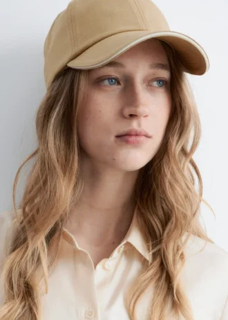Cappellino da baseball in twill di cotone