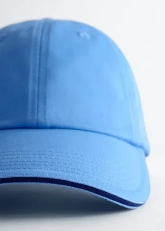 Cappellino da baseball in twill di cotone