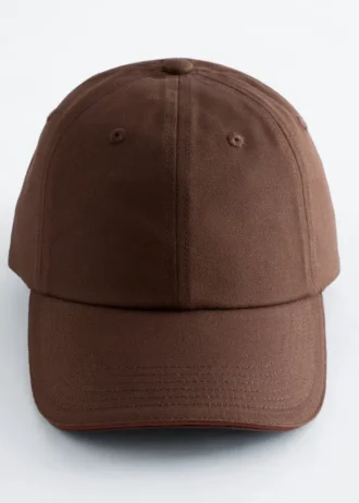 Cappellino da baseball in twill di cotone